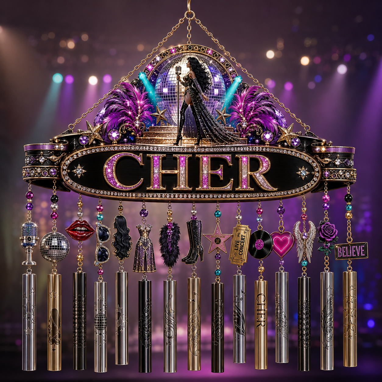 Premium CHER Wind Chime NPL