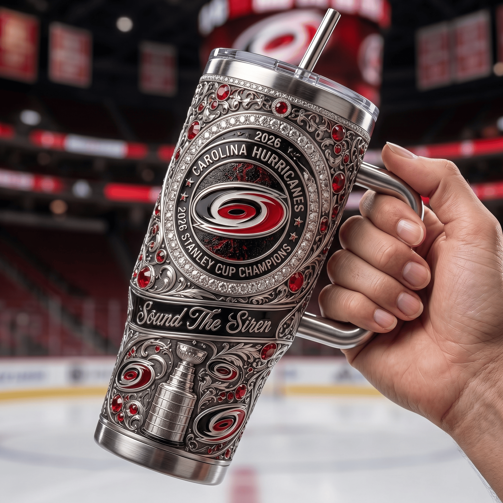 Premium CRH 40oz Tumbler With Handle TNSM