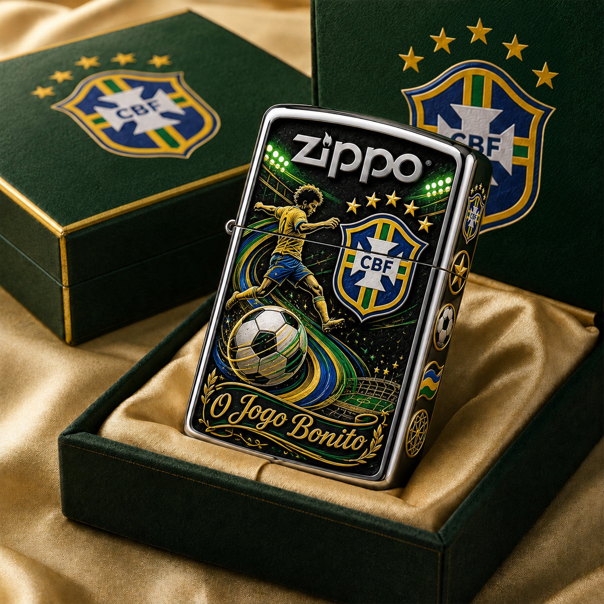 Premium BRZ Zippo Lighter TNSM