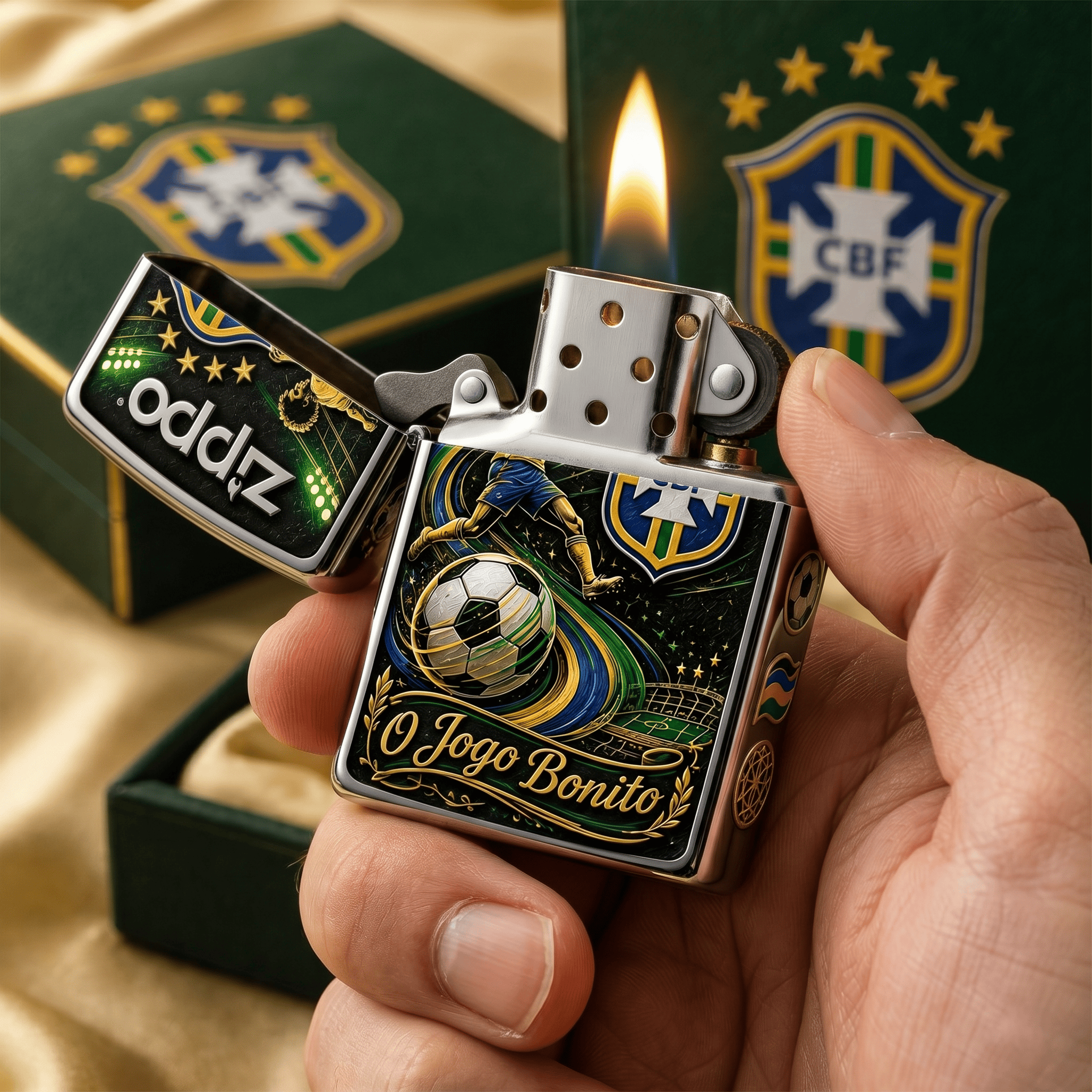 Premium BRZ Zippo Lighter TNSM