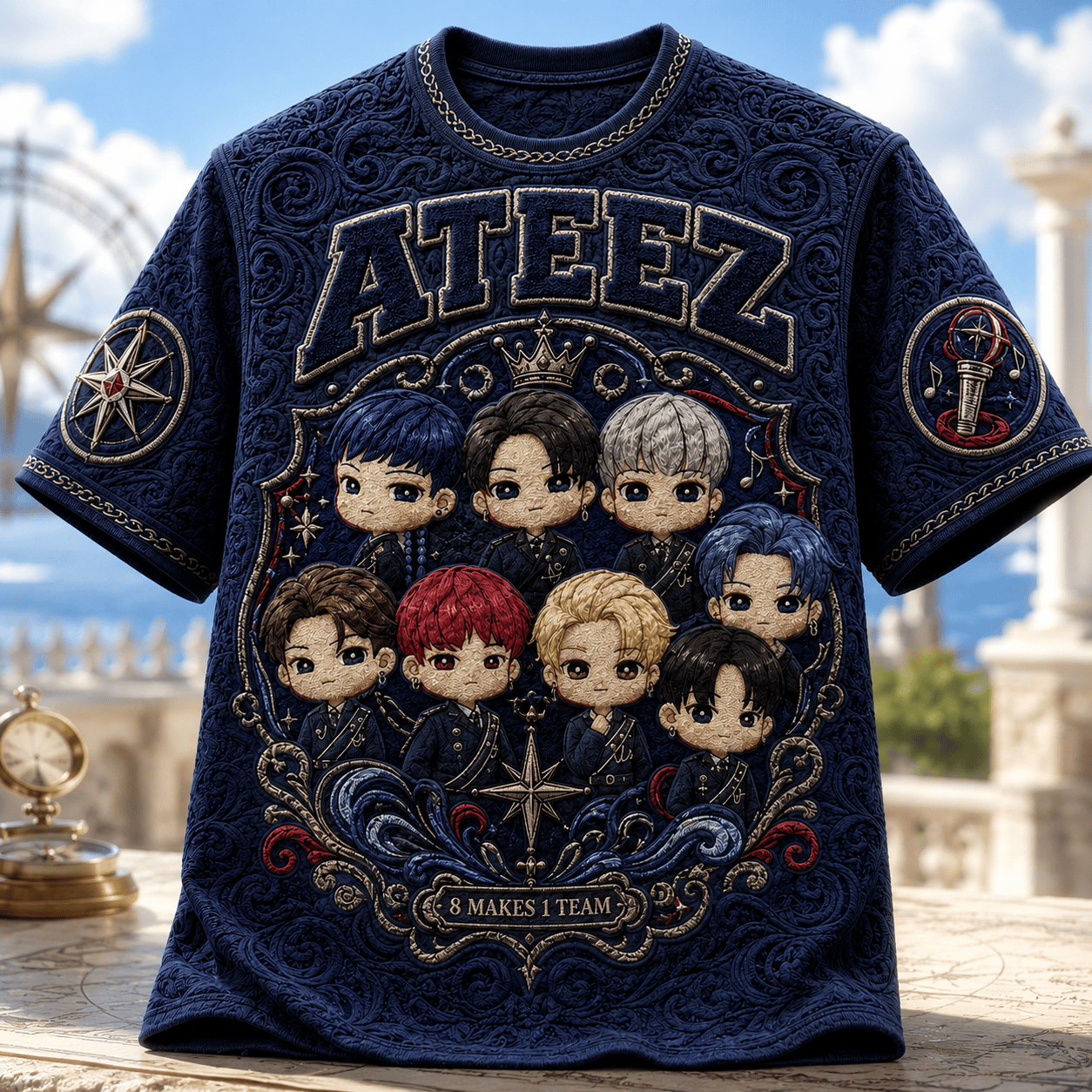 PREMIUM ATZ 3D EMBOSS SHIRT TTNL
