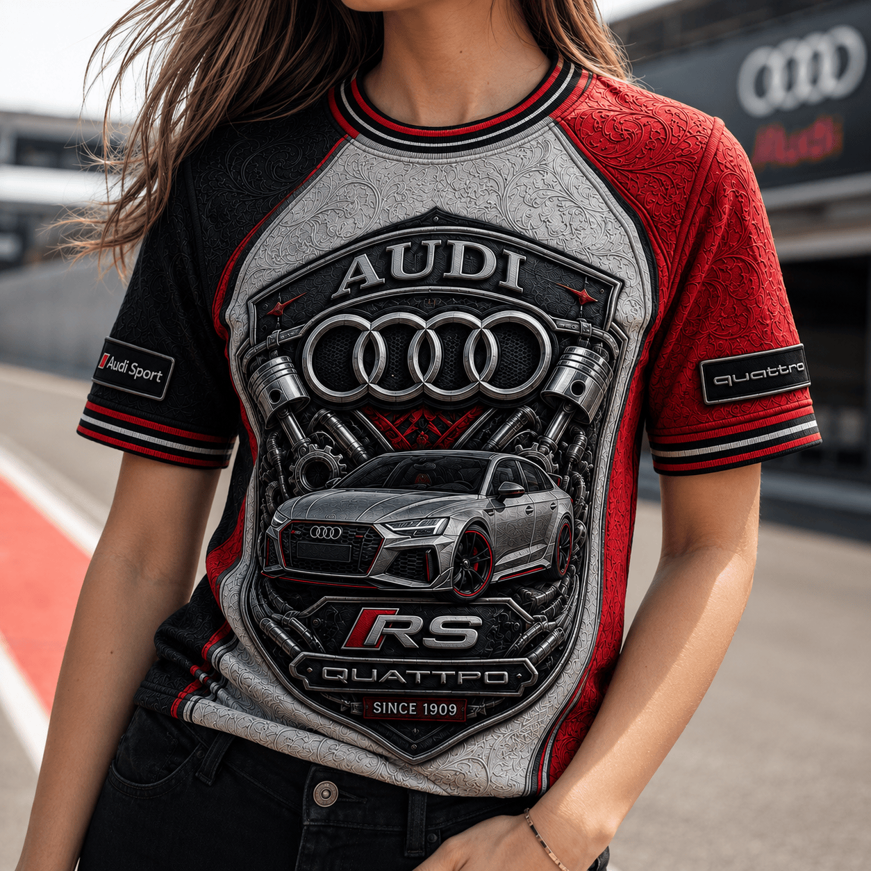 PREMIUM AUD 3D EMBOSS SHIRT TTNL