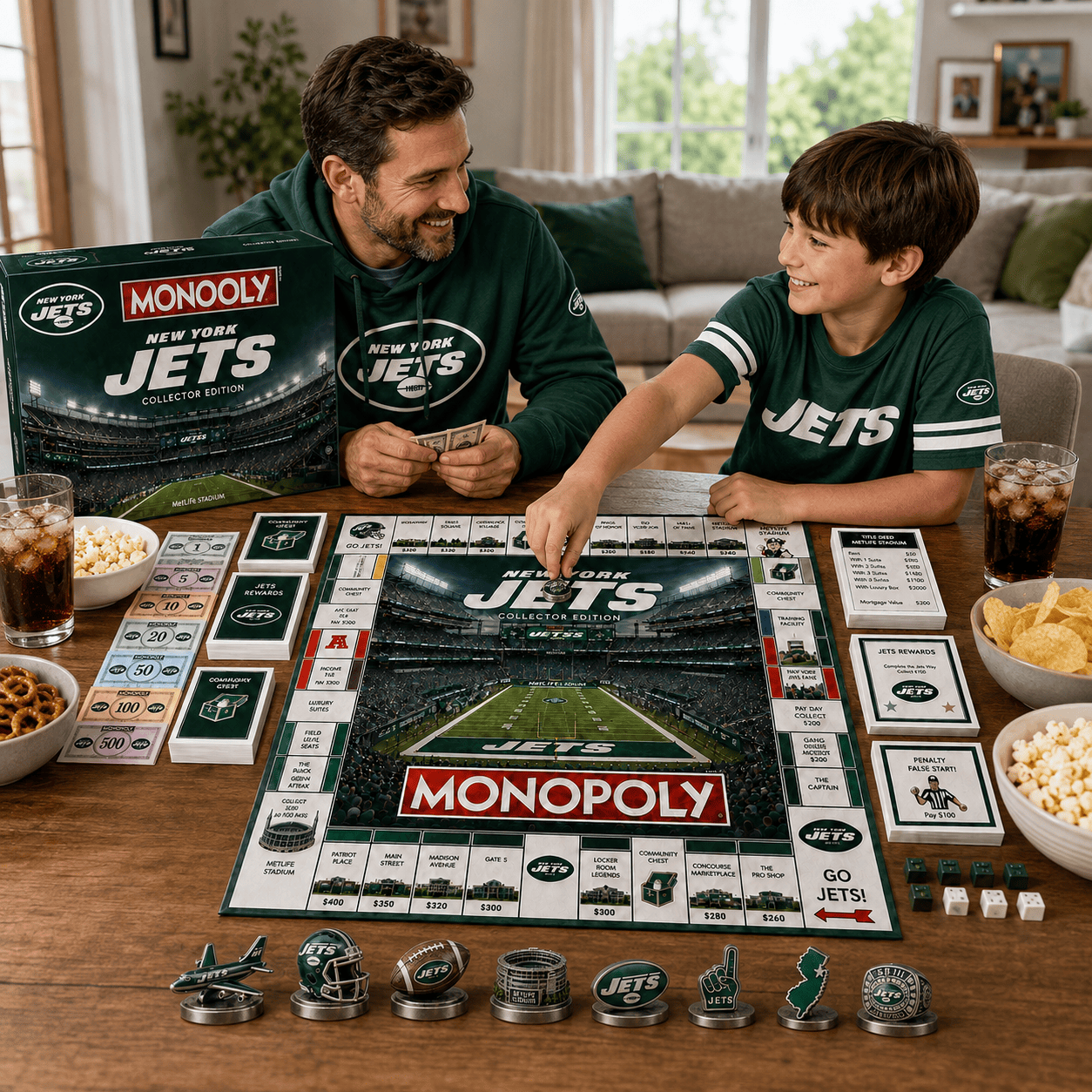 Premium NYJ Board Game TTTT